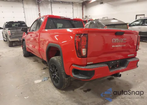 2025 GMC Sierra 1500 4Wd Standard Box Elevation With 3Vl from USA, damaged, VIN 1GTRUJEK8SZ242660